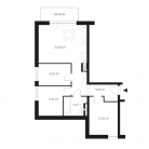 Nowy apartament 13-2423 | 69,09 m2 | 4 Pokoje | 1 Piętro