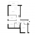 Nowe mieszkanie 13-2436 | 69,09 m2 | 4 Pokoje | 2 Piętro