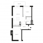 Nowe mieszkanie 13-2460 | 64,10 m2 | 3 Pokoje | 4 Piętro