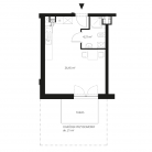 Nowe mieszkanie 13-2406 | 30,66 m2 | 1 Pokoje | 0 Piętro
